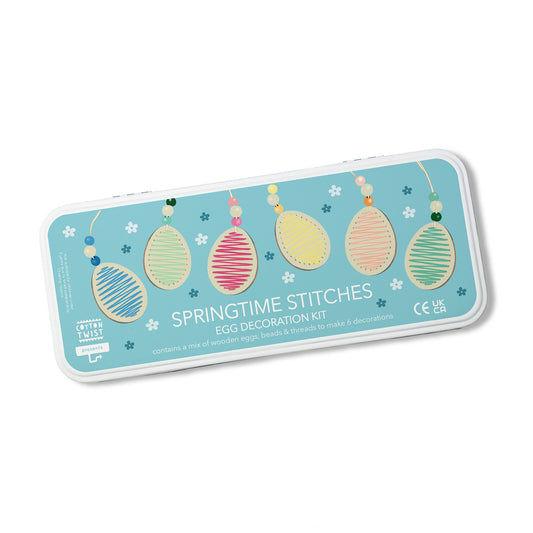 Cotton Twist - Springtime Stitches Egg Decoration Kit