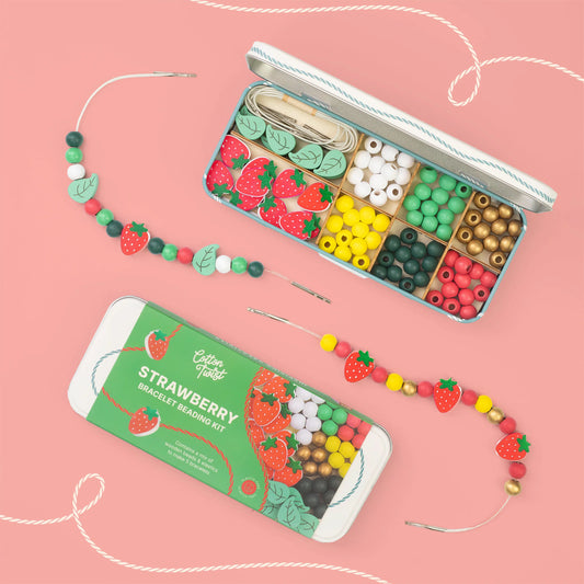 Cotton Twist - Strawberry Bracelet Beading Kit