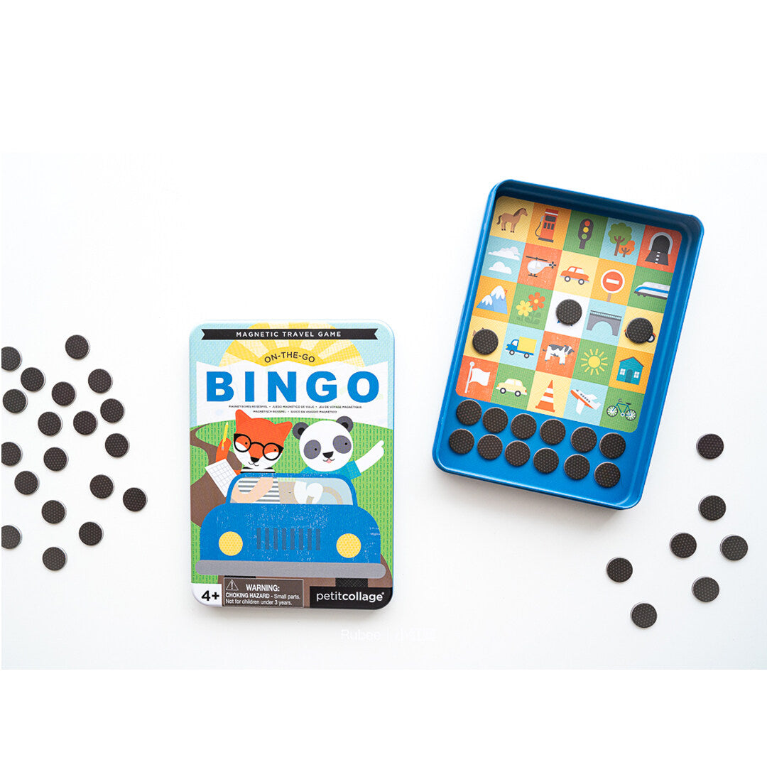 Petit Collage - On-The-Go Bingo Magnetic Travel Game