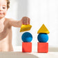 Oli & Carol - Floating Blocks Basic Colors Baby Teether