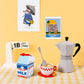 Cinqpoints - Papercraft Café au Lait - 3D Paper Folding