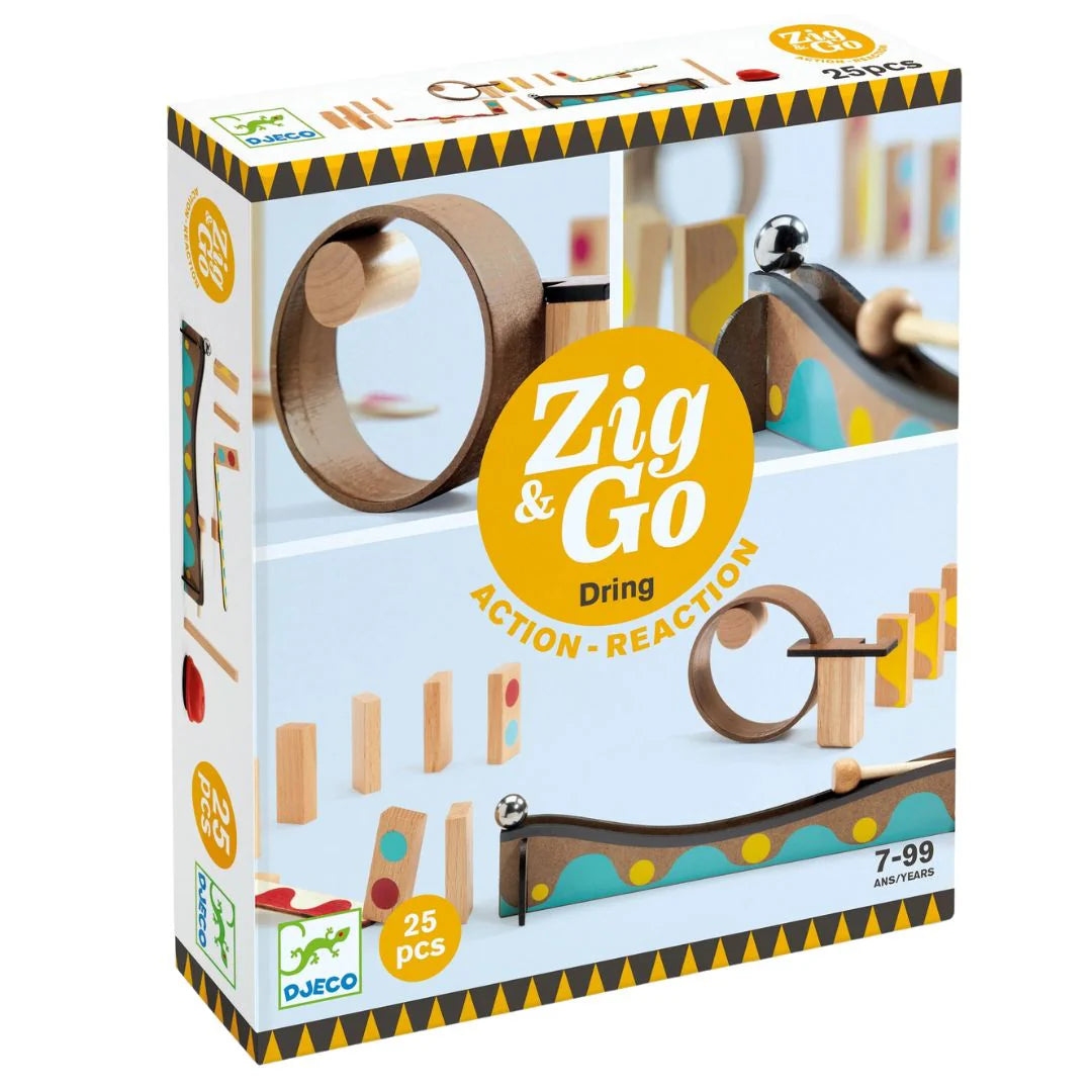 Djeco - Zig & Go Dring (25 pieces)