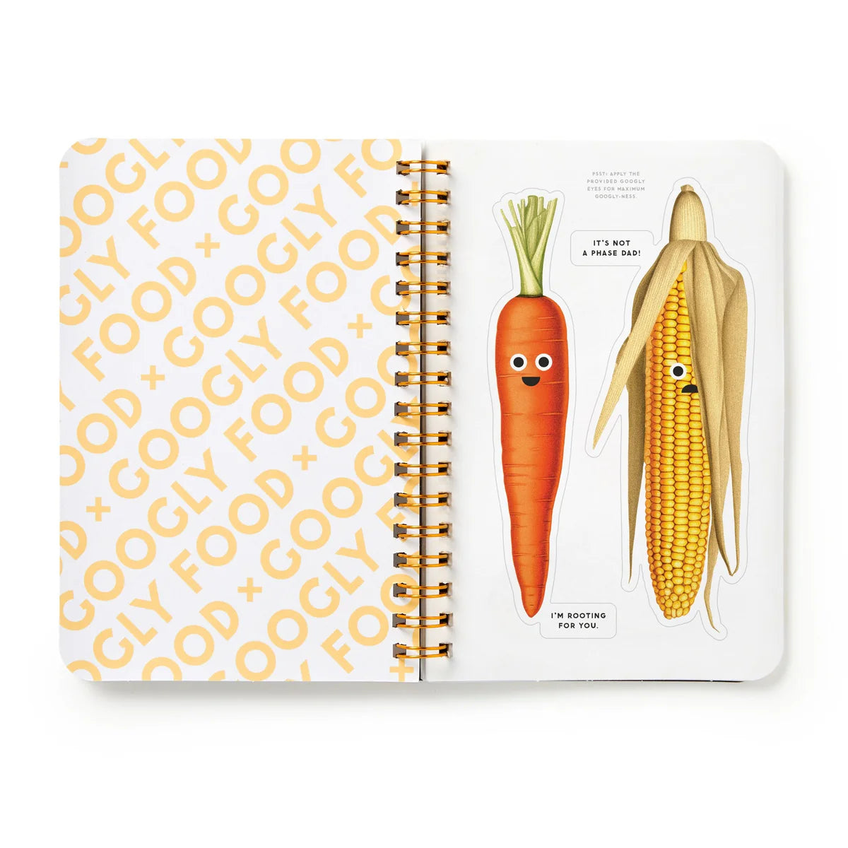 Googly Food Sticker Book