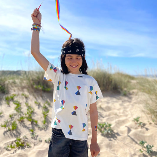 Pyramid-hourglasses T-shirt