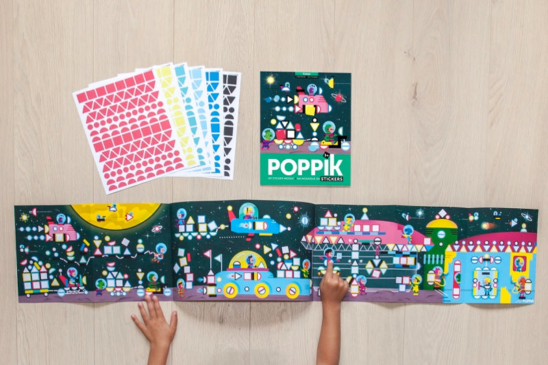 Poppik - Cosmic Sticker Panorama Poster