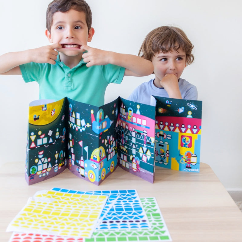 Poppik - Cosmic Sticker Panorama Poster