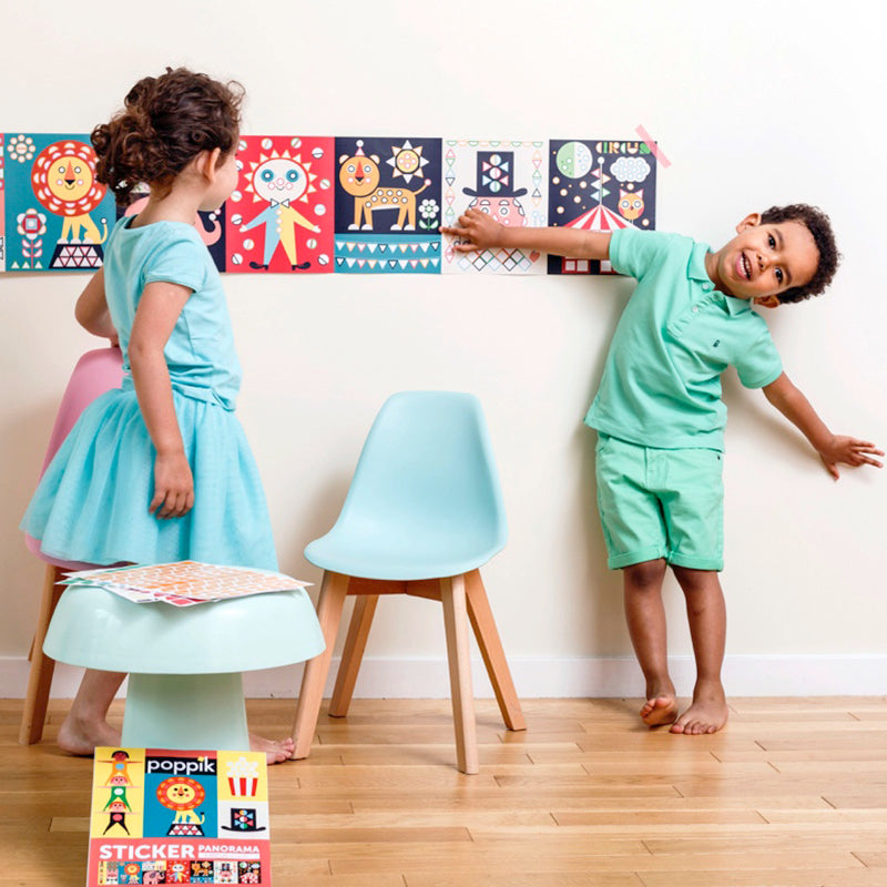 Poppik - Circus Sticker Panorama Poster