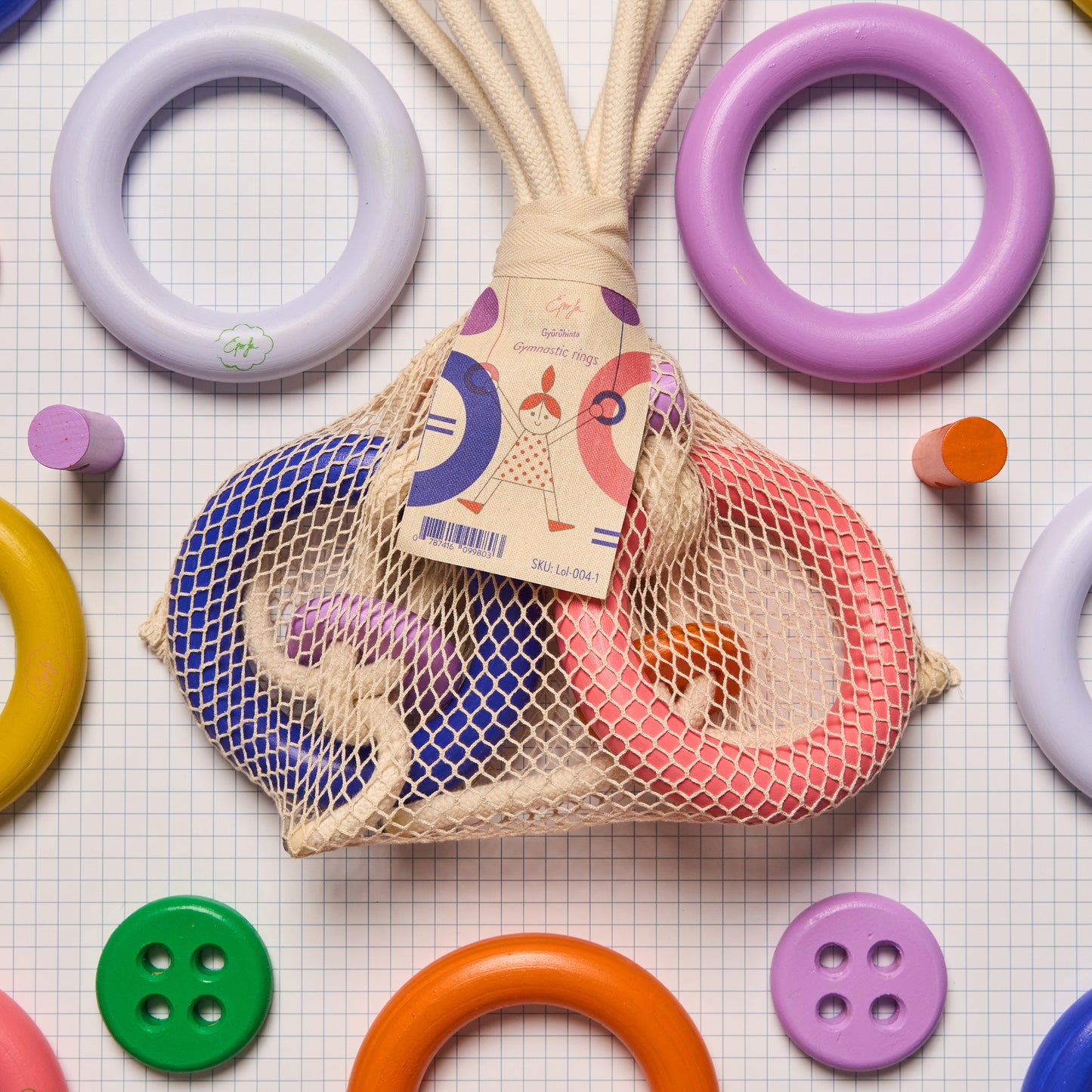 Eperfa - Gymnastic rings Blue