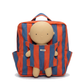 Gommu - Gommu Big stripes Backpack (LIGHT NAVY/SUMMER RED)