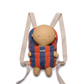 Gommu - Gommu big stripes Carrier (LIGHT NAVY/SUMMER RED)