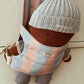 Gommu - Gommu big stripes Carrier (WASHED BLUE/WILD ROSE)