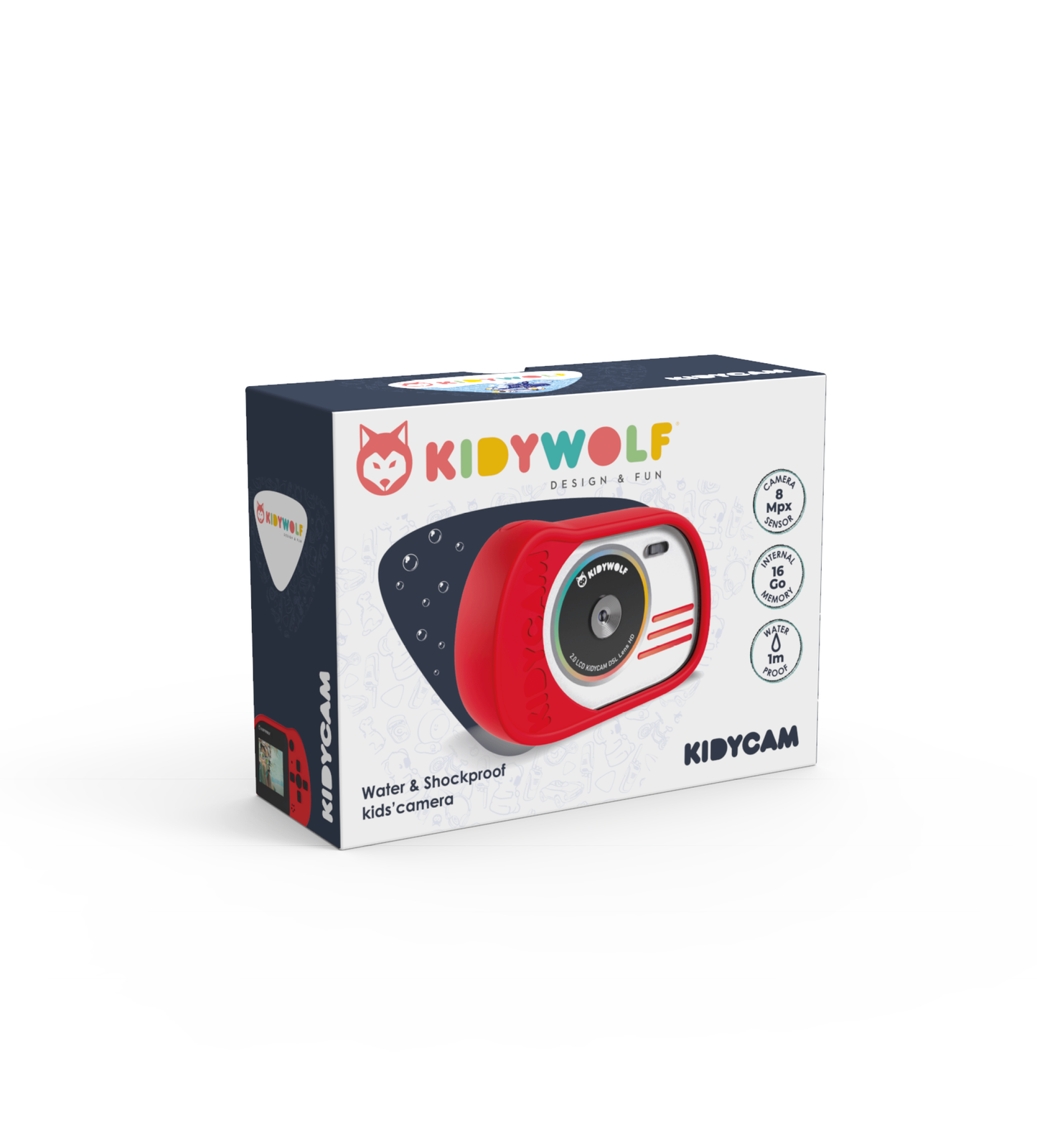 Kidywolf - Kidycam Camera red