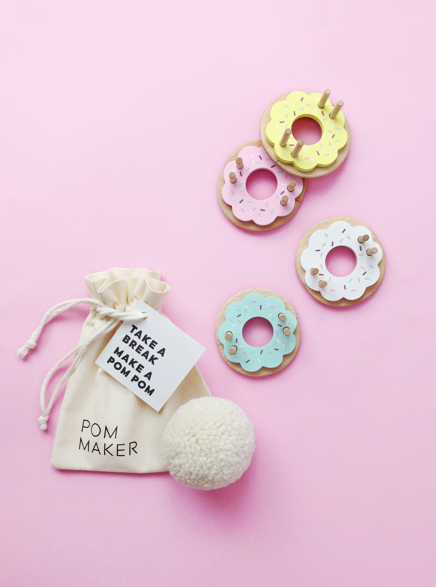 Pom Maker - Donut Pom Maker blue frost (medium)