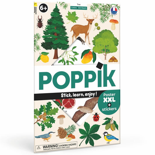Poppik - Trees sticker poster
