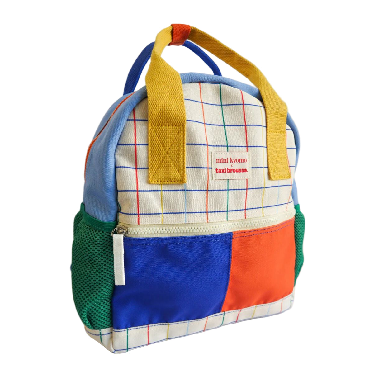 Mini Kyomo - Color block and notebook backpack