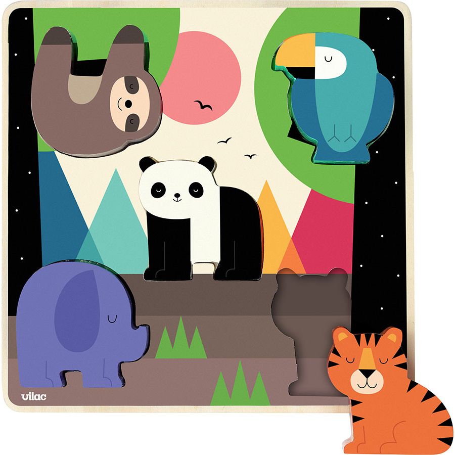 Vilac - Jungle Sound puzzle Andy Westface