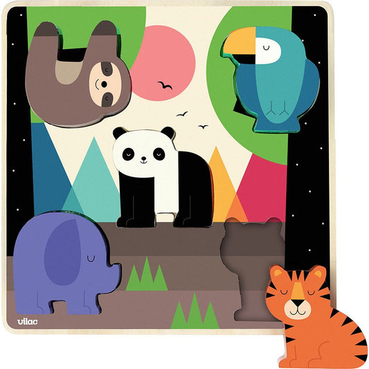 Vilac - Jungle Sound puzzle Andy Westface
