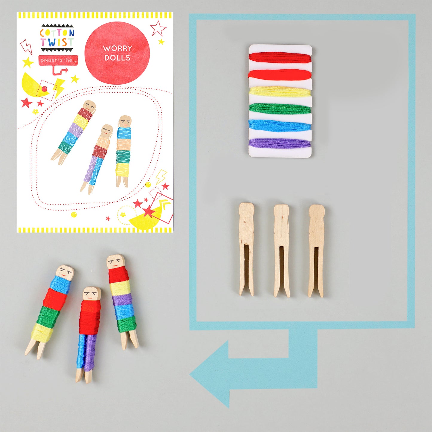 Cotton Twist - Make Your Own Worry Dolls