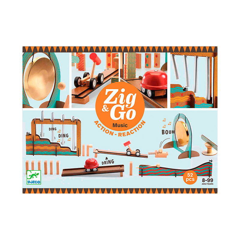 Djeco - Zig & Go Music (52 pieces)