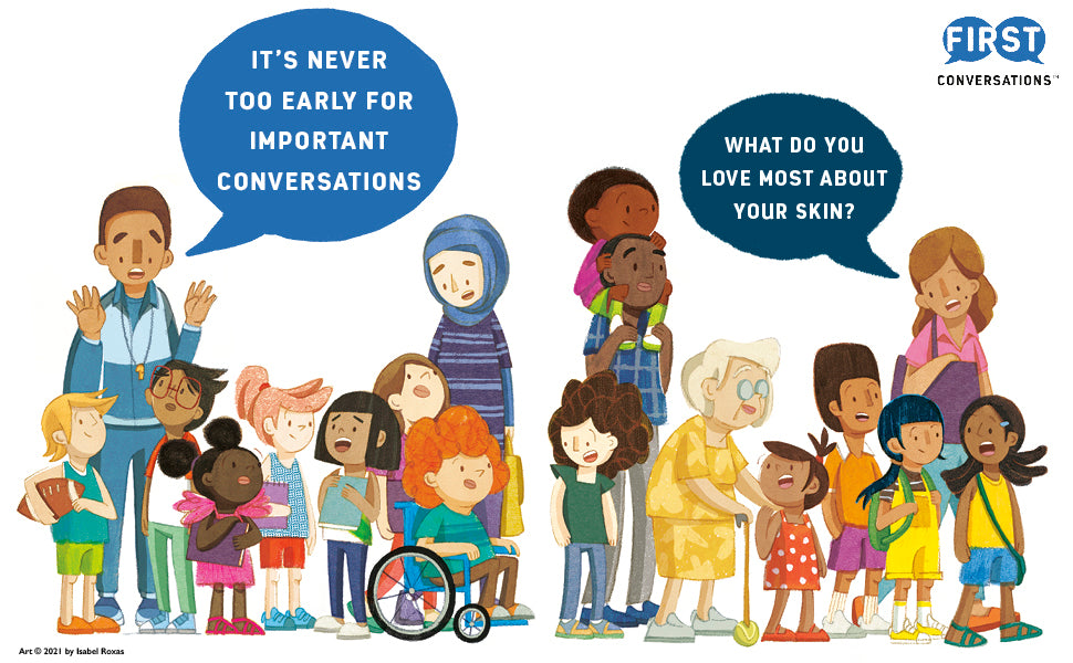 Our skin: A first conversation about race, Madison , Megan