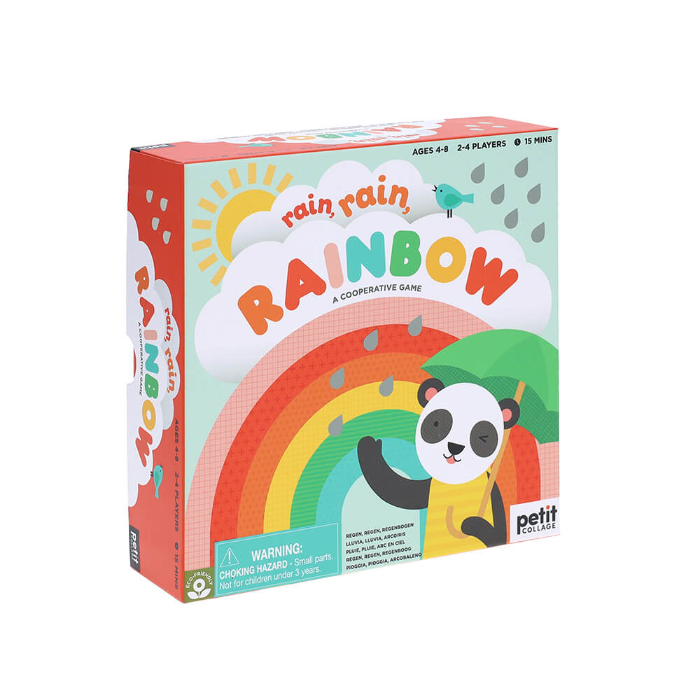 Petit Collage - Rain Rain Rainbow Cooperative Game