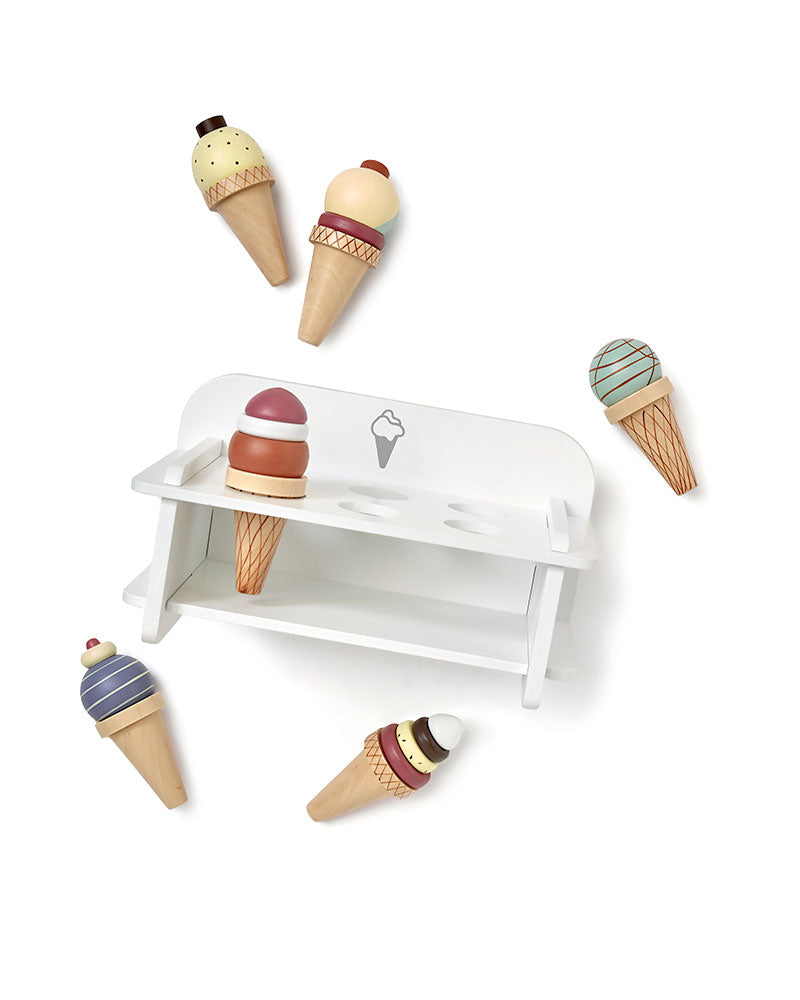 KidsConcept - Ice cream with rack