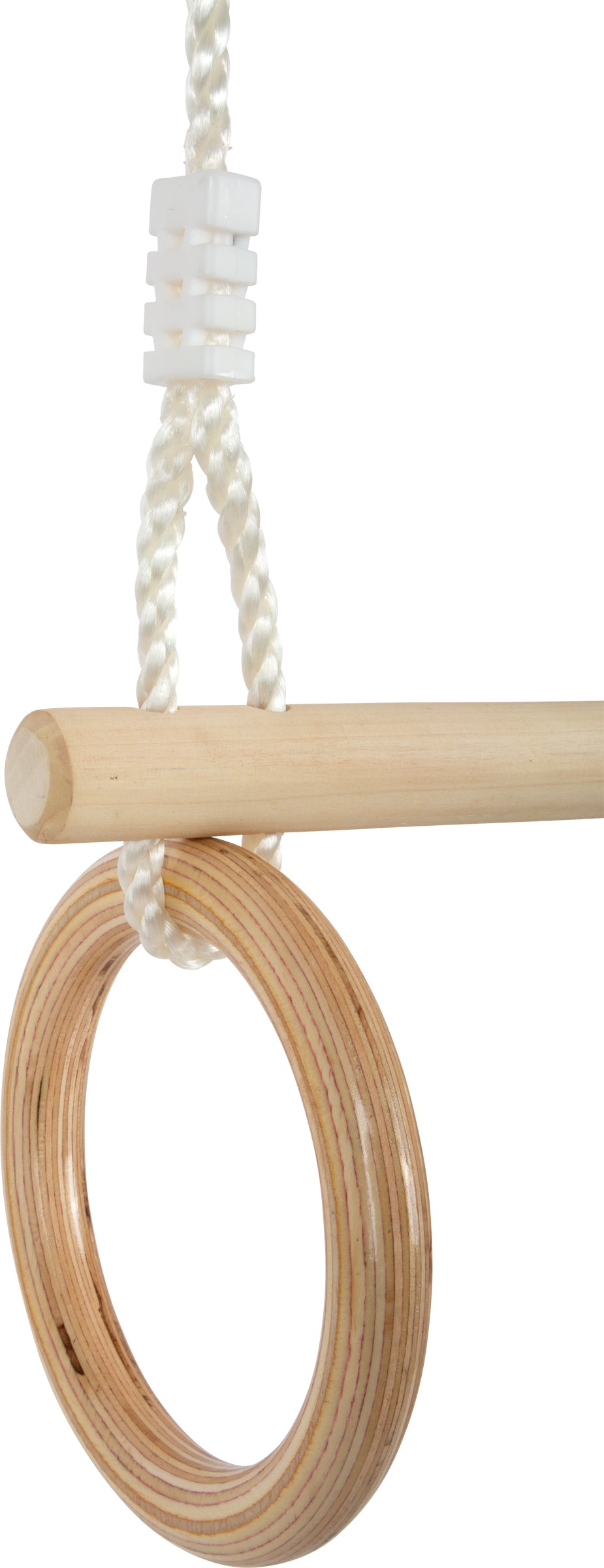 Small foot - Wooden Trapeze with Gymnastic Rings