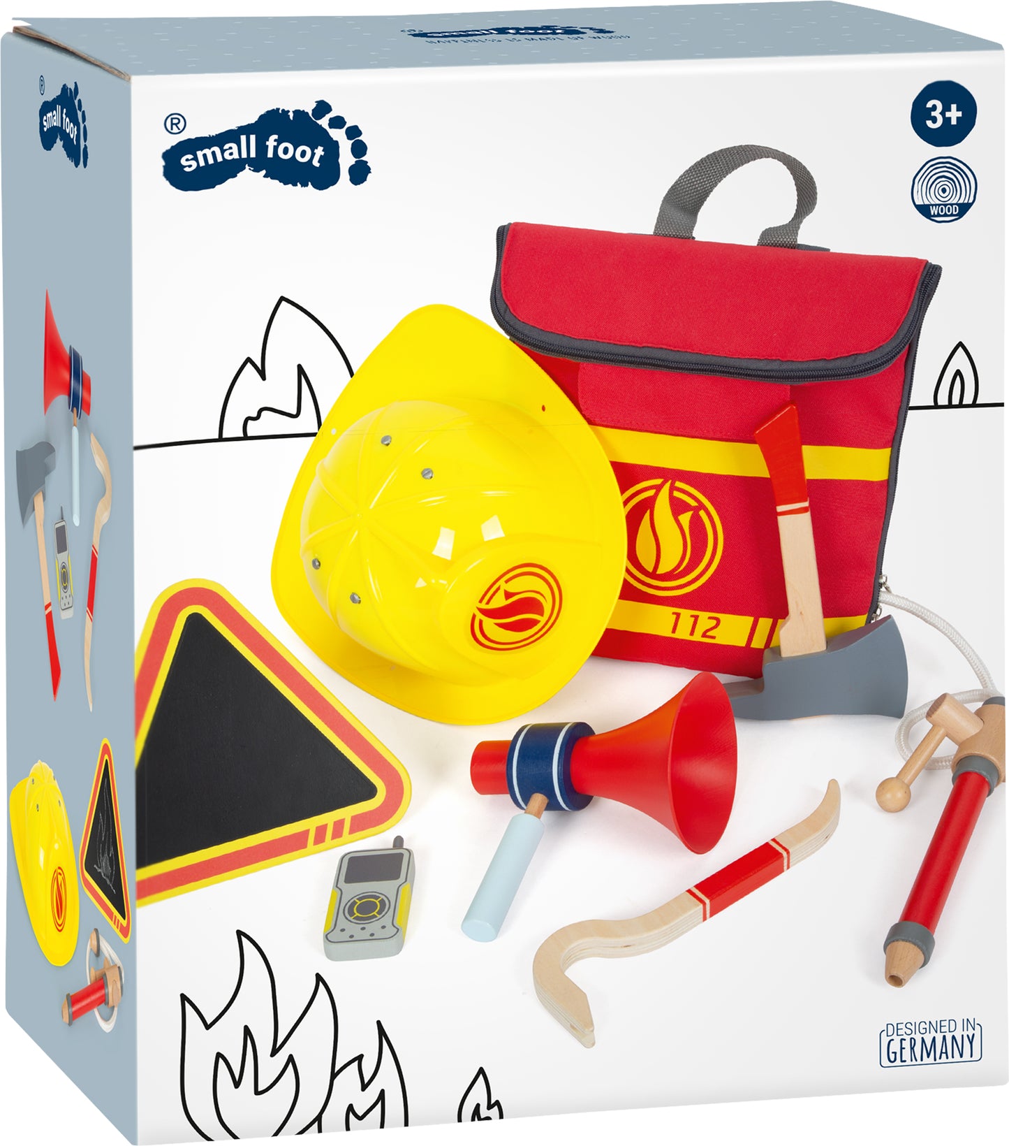 Small Foot - Fire Brigade Backpack