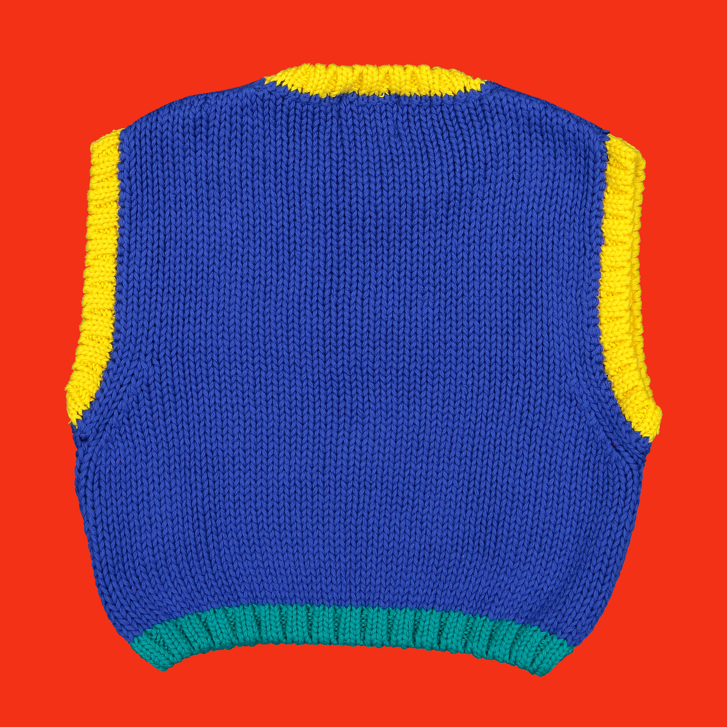 Knit colorful Vest