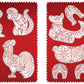 Chinese Zodiac (Pressione e  decore)