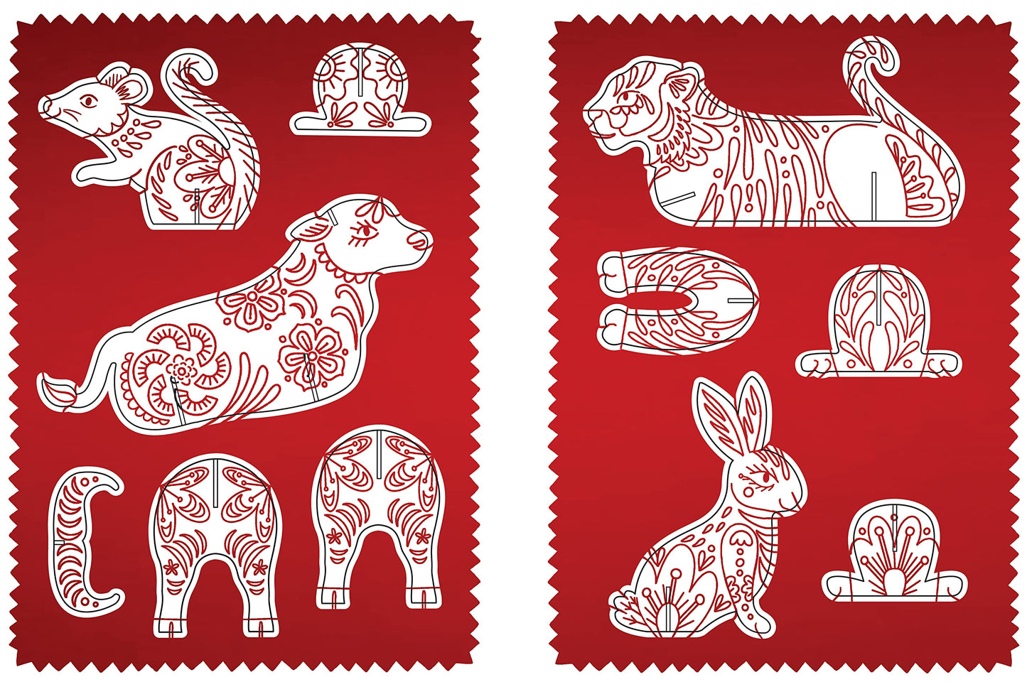 Chinese Zodiac (Press out and decorate)