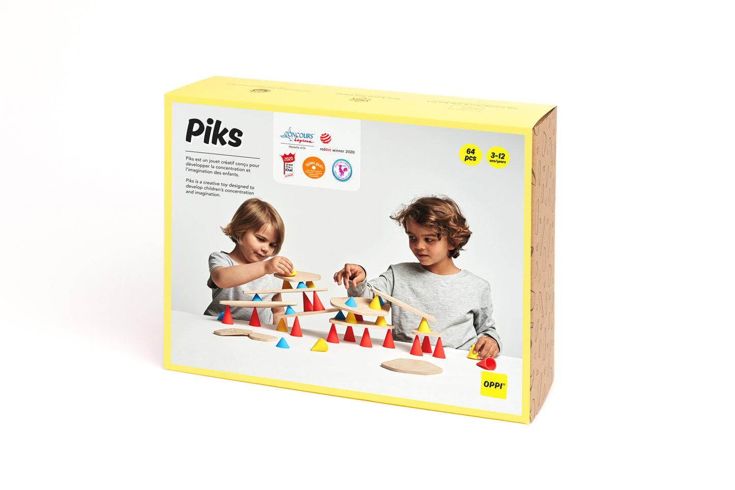 Oppi - Piks Large 64 pieces Set