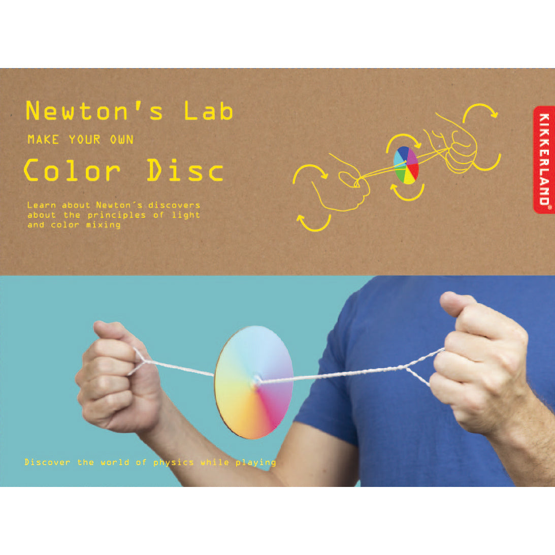 Kikkerland - Newton's Lab color disc