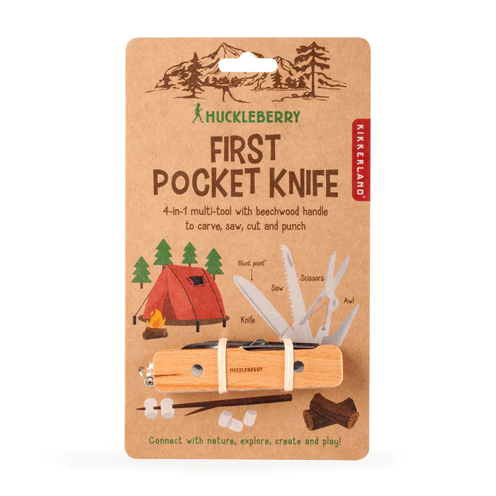 Kikkerland - Huckleberry Pocket knife
