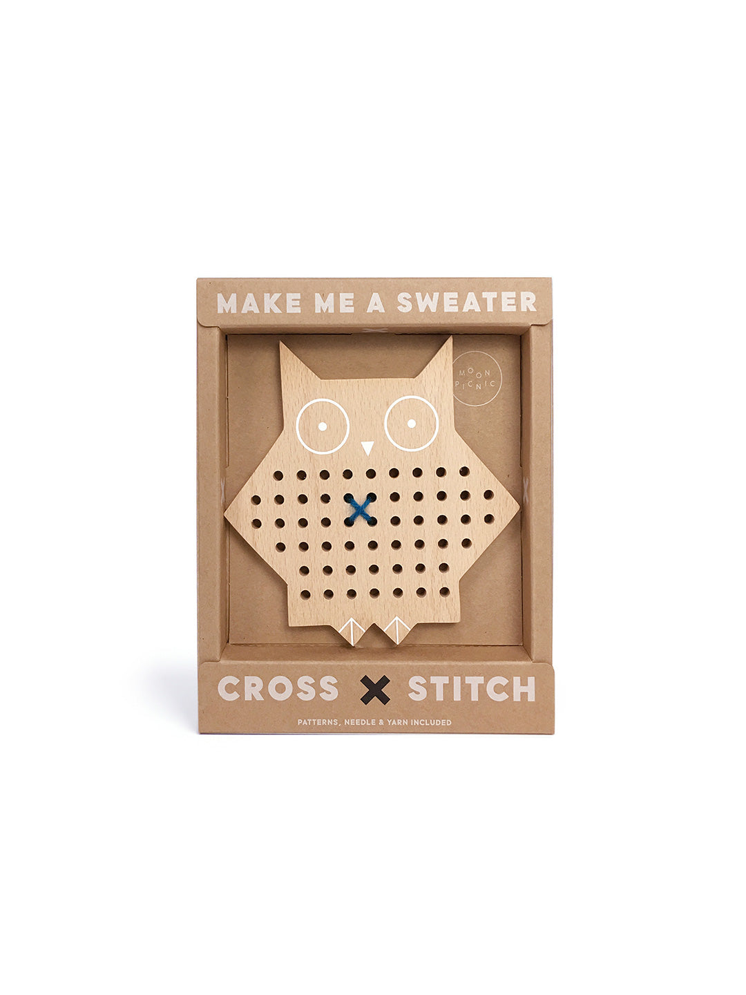 Moon Picnic - Cross-stitch Friends Owl