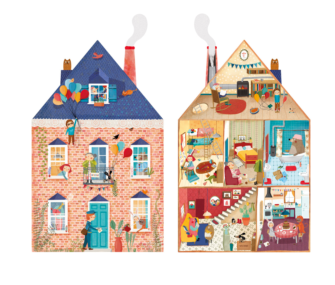 Londji - Welcome to my house puzzle