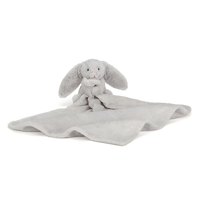 JellyCat - Bashful Silver Bunny Soother ( dou-dou)