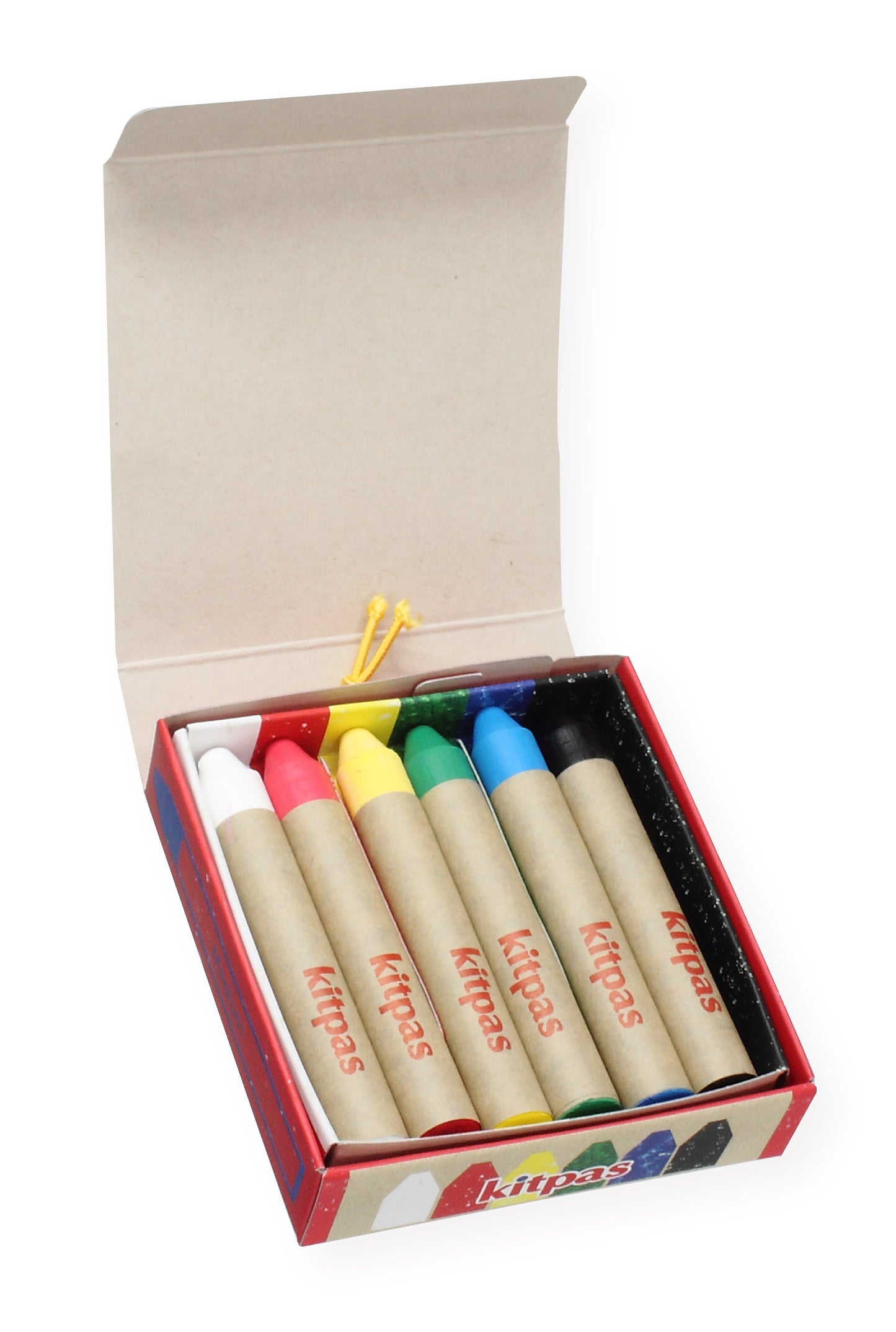 Kitpas - Crayons Medium 6 colors
