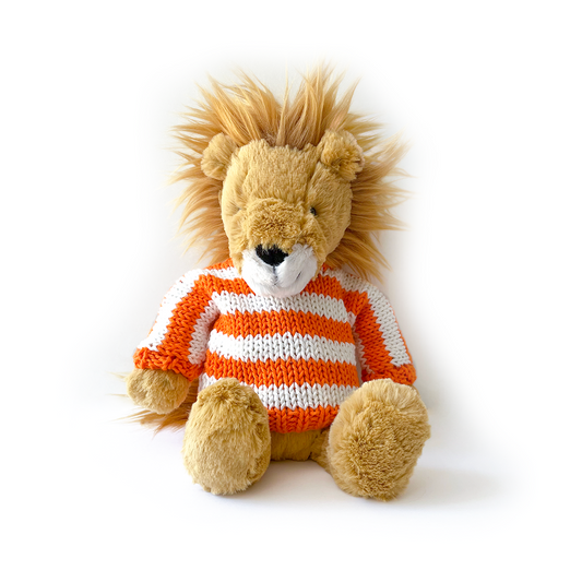 Soft toy Knit sweater - Orange