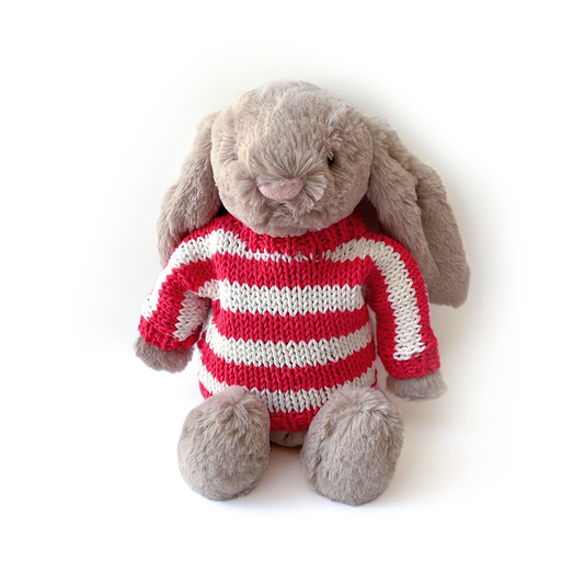 Soft toy Knit sweater - Salmon pink