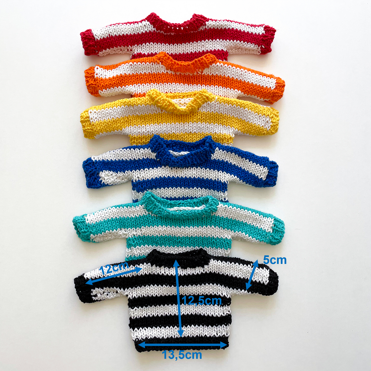 Soft toy Knit sweater - Black