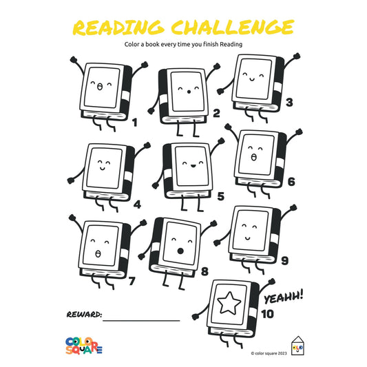 Color Square "Reading Challenge"